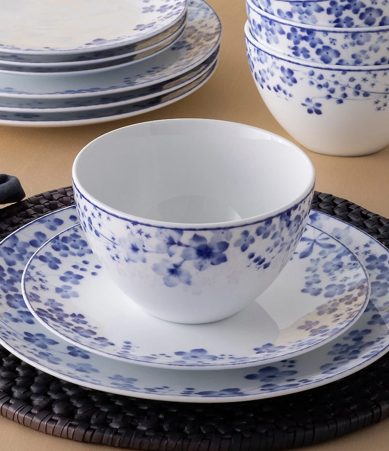 Noritake Bloomington Road Set of 4 Cereal Bowls