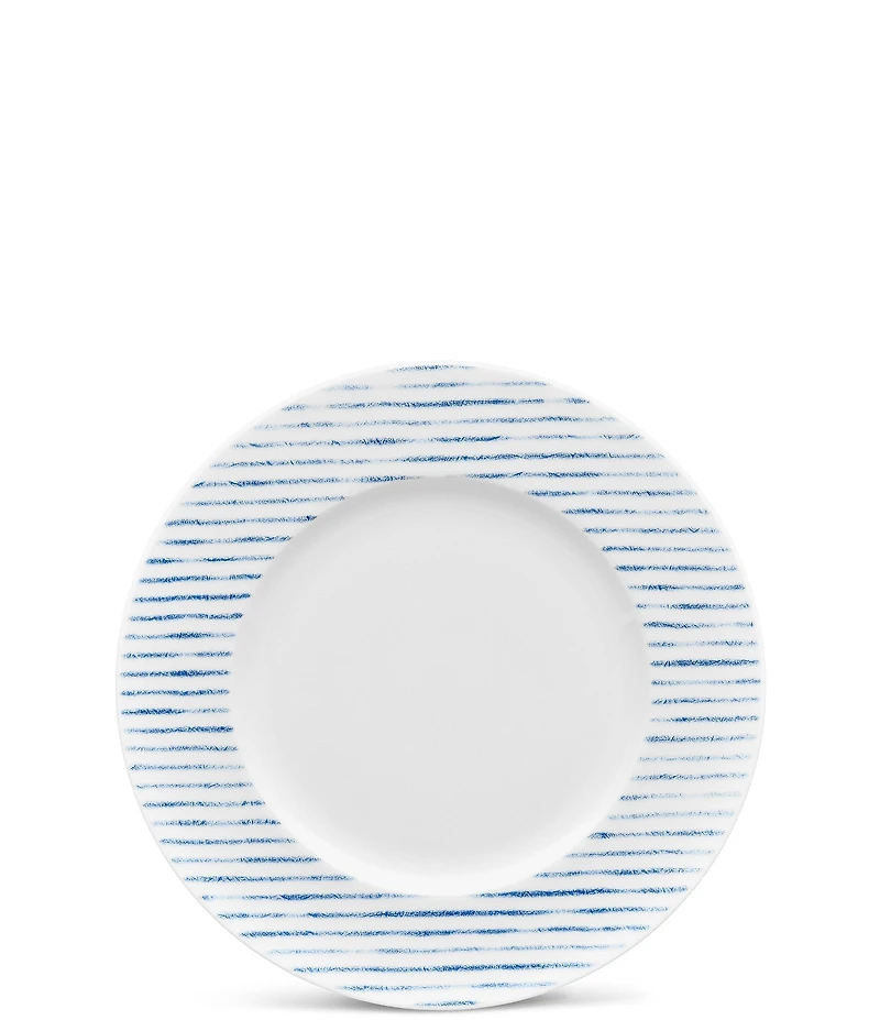 Noritake Blue Hammock Porcelain Rimmed Salad Plate