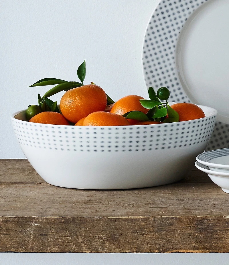 Noritake Hammock Round Porcelain Vegetable Bowl