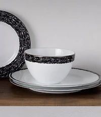 Noritake Rill Collection 12-Piece Set, Service For 4