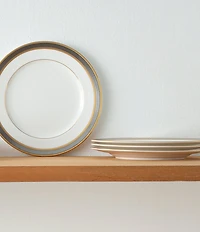Noritake Brilliance Bone China Salad Plates, Set of 4