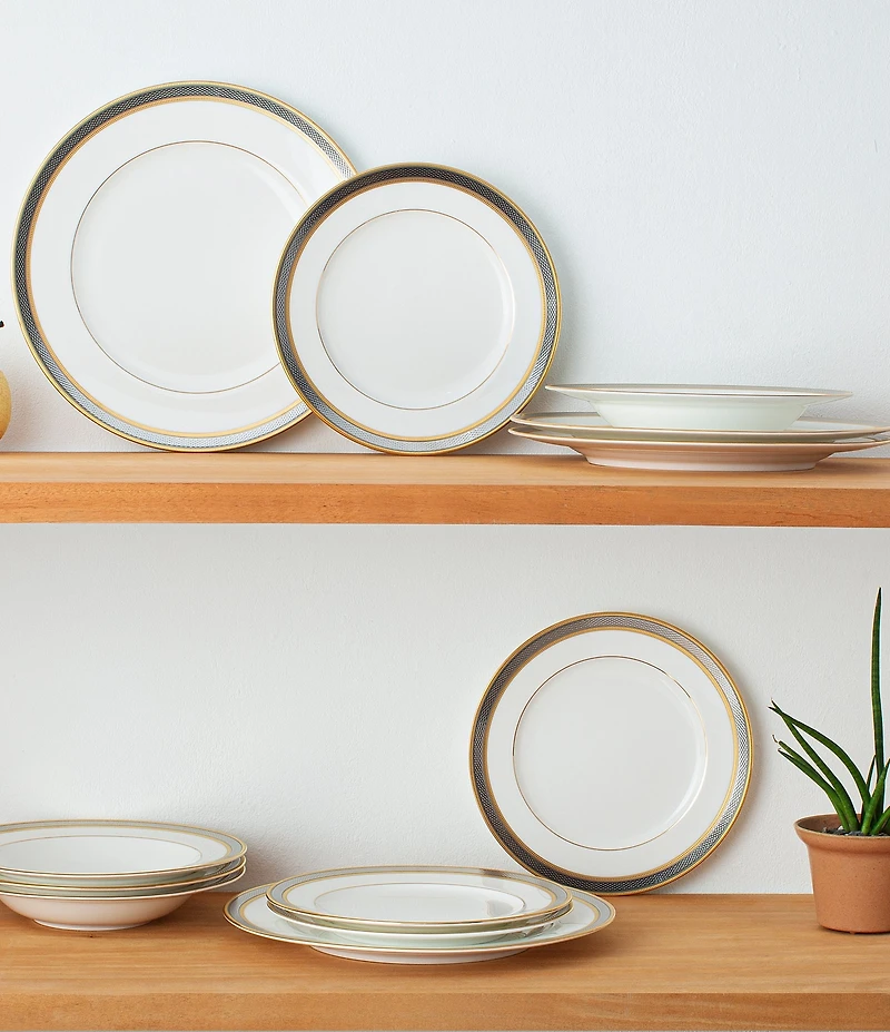 Noritake Brilliance Bone China Soup Bowls, Set of 4