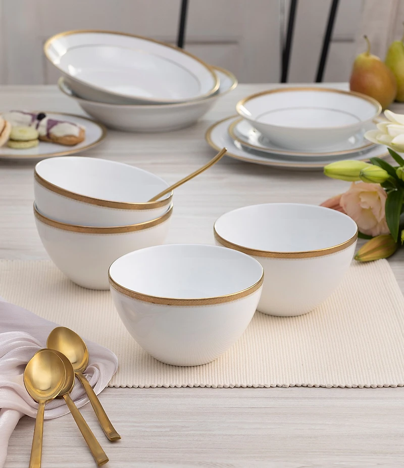 Noritake Charlotta Collection Cereal Bowls, Set of 4