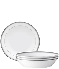 Noritake Charlotta Collection Coupe Dinner Bowls, Set of 4