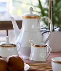 Noritake Charlotta Gold Coffee Server