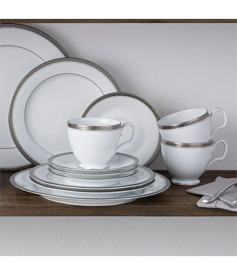 Noritake Charlotta Porcelain 60-Piece Dinnerware Set