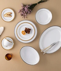 Noritake Charlotta Porcelain 60-Piece Dinnerware Set