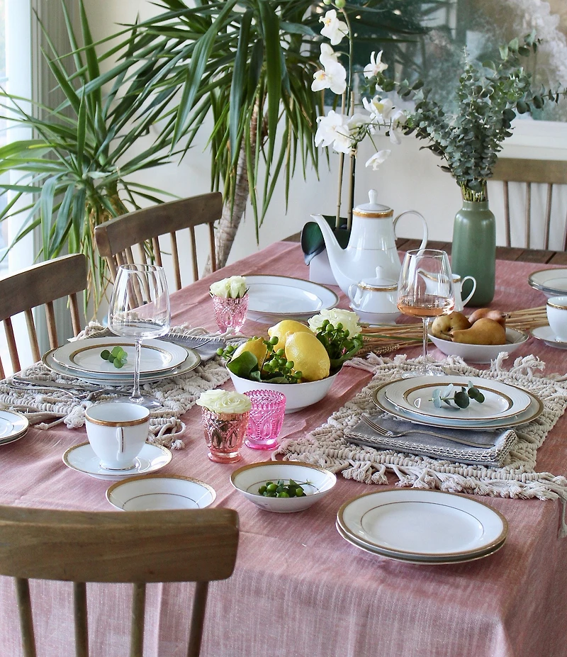 Noritake Charlotta Porcelain 60-Piece Dinnerware Set