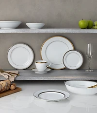 Noritake Charlotta Porcelain 60-Piece Dinnerware Set