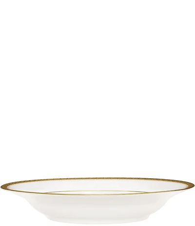 Noritake Charlotta Gold Rim Soup Bowl