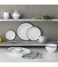 Noritake Charlotta Platinum Collection 30-Piece Set