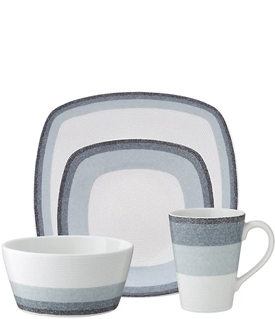 Noritake Colorscapes Layers Collection Square Place Setting