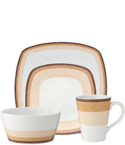 Noritake Colorscapes Layers Collection Square Place Setting