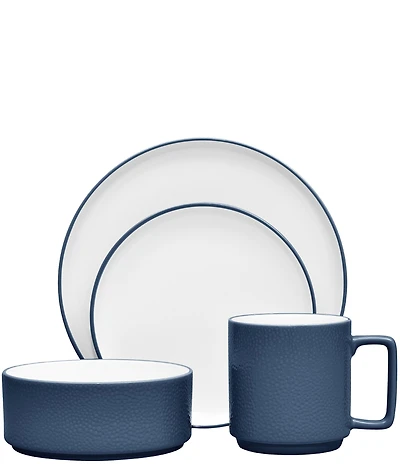 Noritake ColorTex Stone Collection 4-Piece Place Setting