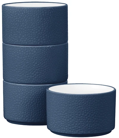 Noritake ColorTex Stone Collection Stax Mini Bowls, Set of 4