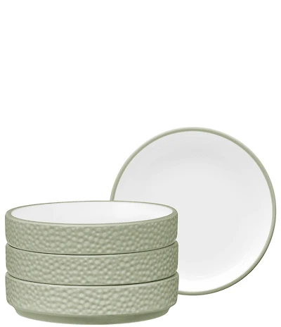 Noritake ColorTex Stone Collection Stax Mini Plates, Set of 4
