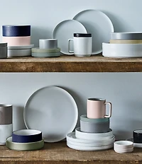 Noritake ColorTex Collection Stax Small Plates, Set Of 4