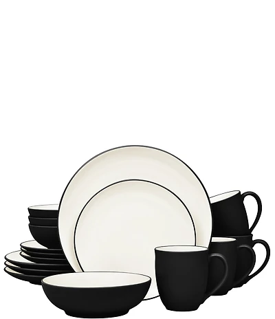 Noritake Colorwave Collection 16-Piece Coupe Set, Service For 4