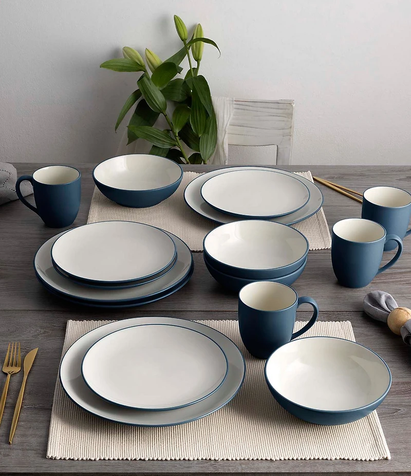 Noritake Colorwave Collection Coupe Dinner Plates, Set of 4