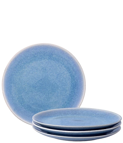 Noritake Colorwave Kiln Azure Collection Salad Plates, Set of 4
