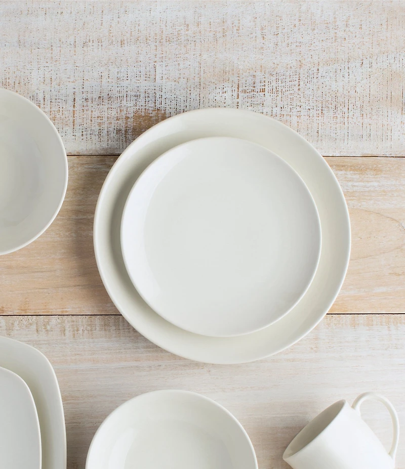 Noritake Colorwave Naked Collection Coupe Dinner Plates, Set of 4