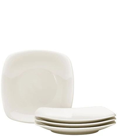 Noritake Colorwave Naked Collection Square Dinner Plates, Set of 4