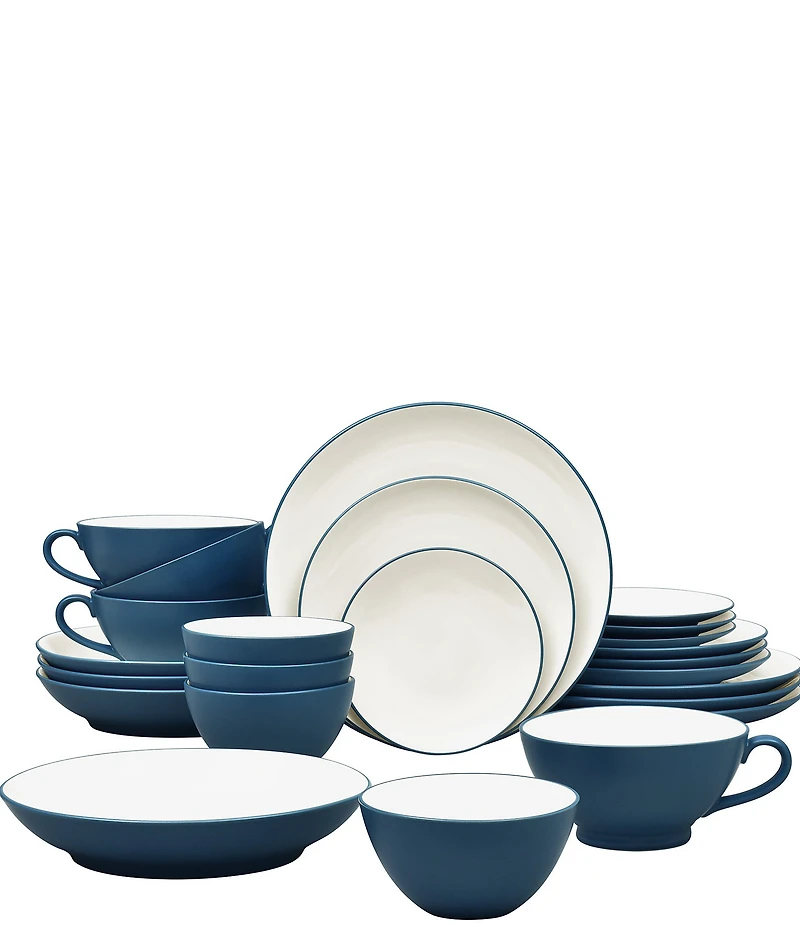 Noritake Colorwave Collection 24-Piece Dinnerware Set, Service for 4