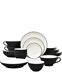 Noritake Colorwave Collection 24-Piece Dinnerware Set, Service for 4