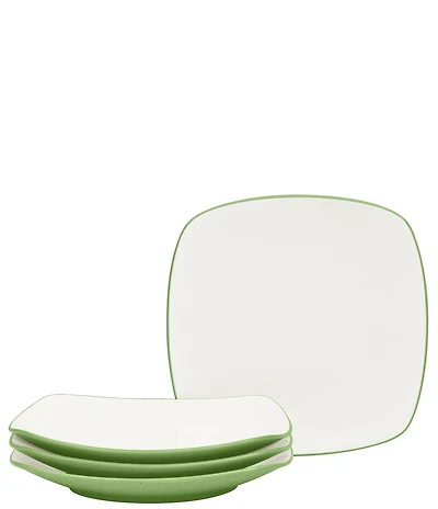 Noritake Colorwave Square Salad Plates, Set of 4