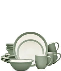 Noritake Colorwave Collection 16-Piece Curve Set, Service For 4
