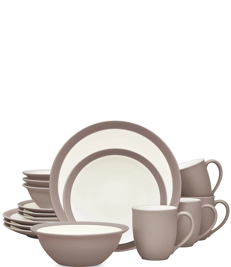 Noritake Colorwave Collection 16-Piece Curve Set, Service For 4