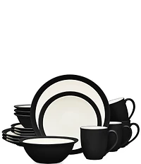 Noritake Colorwave Collection 16-Piece Curve Set, Service For 4