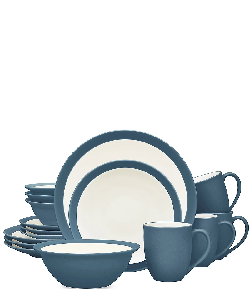Noritake Colorwave Collection 16-Piece Curve Set, Service For 4