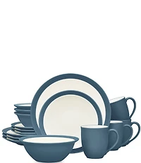 Noritake Colorwave Collection 16-Piece Curve Set, Service For 4