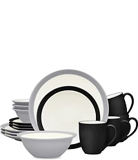 Noritake Colorwave Collection 16-Piece Curve Set, Service For 4