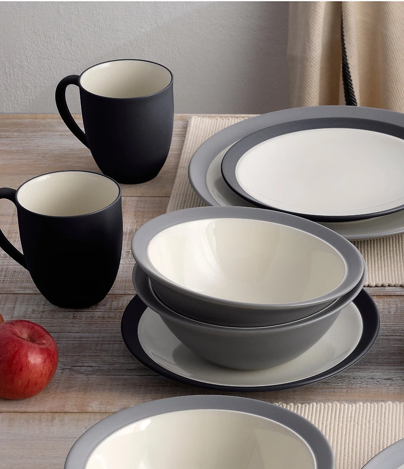 Noritake Colorwave Collection 16-Piece Curve Set, Service For 4