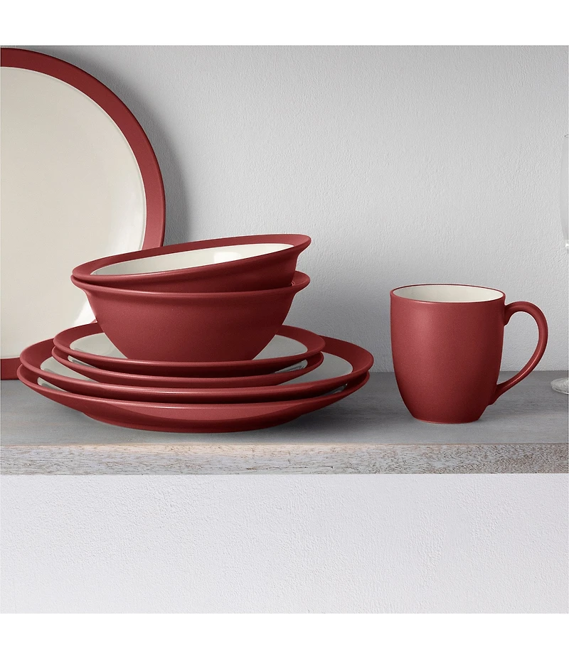 Noritake Colorwave Collection 16-Piece Curve Set, Service For 4