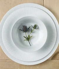 Noritake Conifere Collection White Cereal Bowls, Set of 4