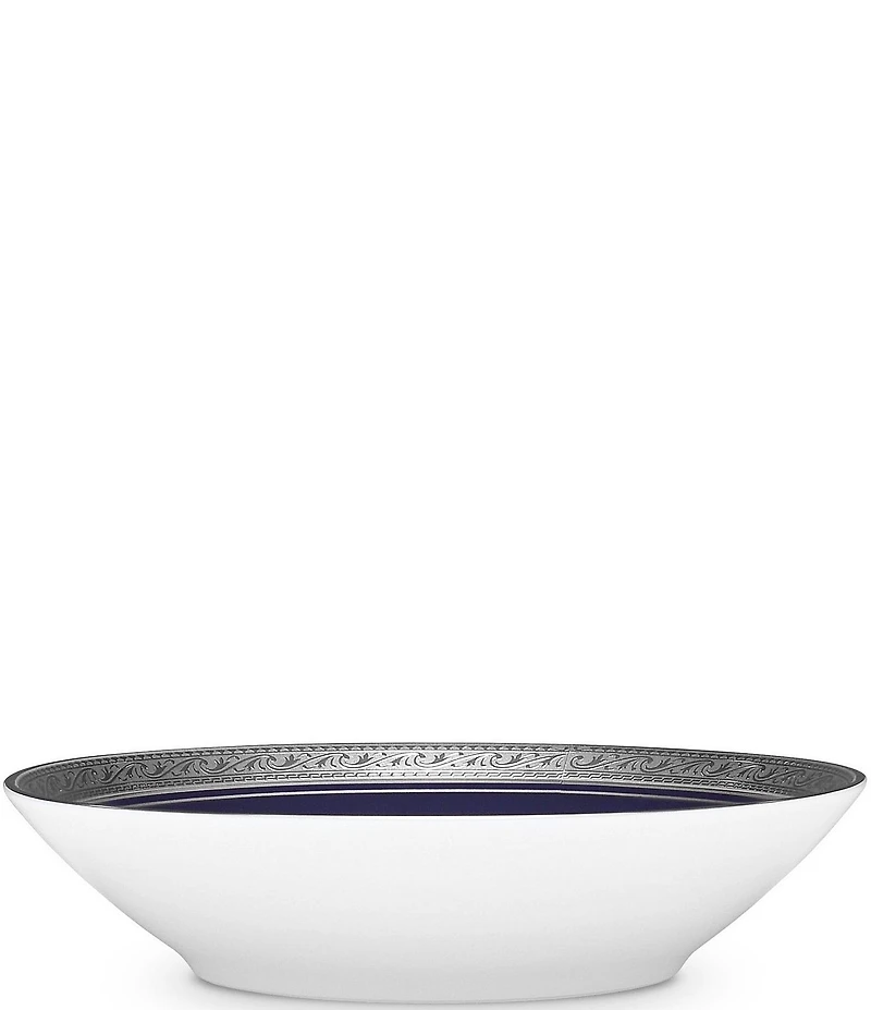 Noritake Crestwood Cobalt Platinum Porcelain Fruit Bowl