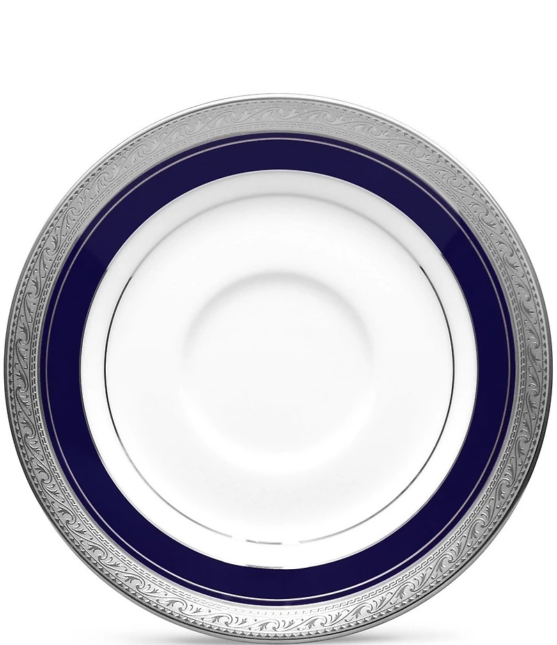 Noritake Crestwood Cobalt Platinum Saucer