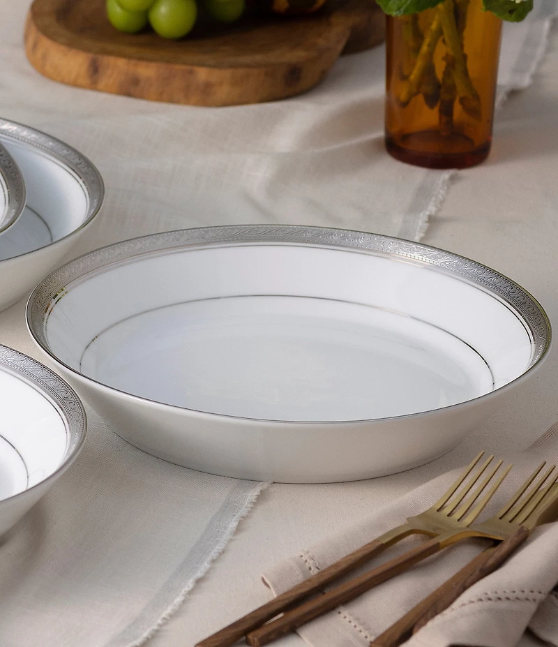 Noritake Crestwood Collection Coupe Dinner Bowls, Set of 4
