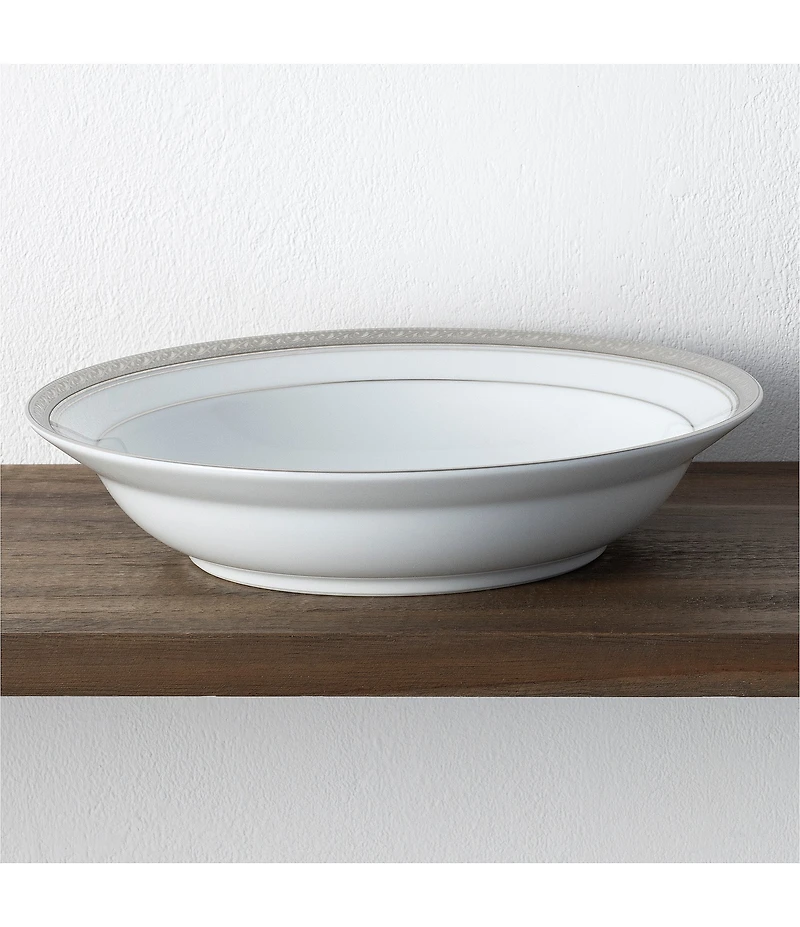Noritake Crestwood Collection Rim Dinner Bowls, Set of 4