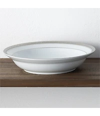 Noritake Crestwood Collection Rim Dinner Bowls, Set of 4