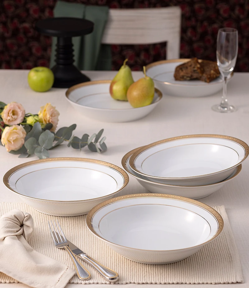 Noritake Crestwood Crestwood Collection Rim Dinner Bowls