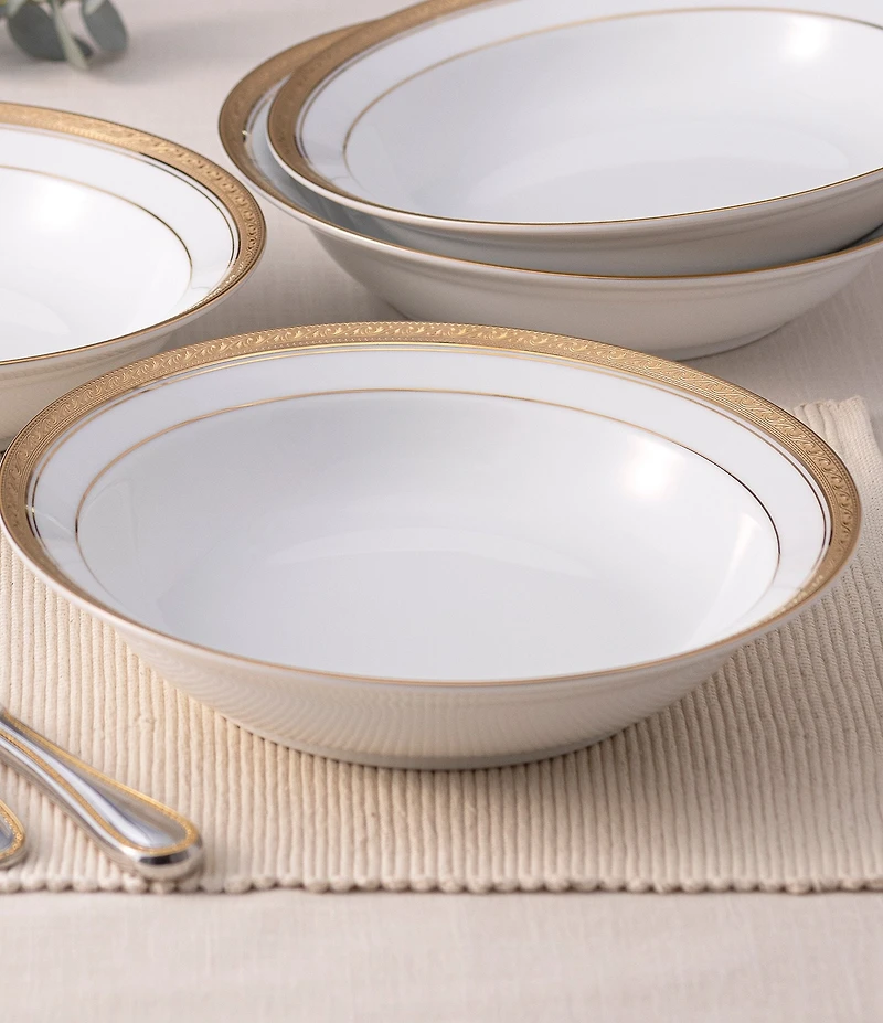 Noritake Crestwood Crestwood Collection Rim Dinner Bowls