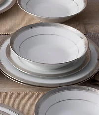 Noritake Crestwood Etched Collection Soup Bowls, Set of 4