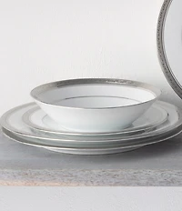 Noritake Crestwood Etched Collection Soup Bowls, Set of 4
