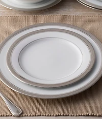 Noritake Crestwood Platinum Collection 50-Piece Dinnerware Set, Service For 8