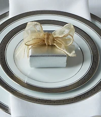 Noritake Crestwood Platinum Collection 50-Piece Dinnerware Set, Service For 8