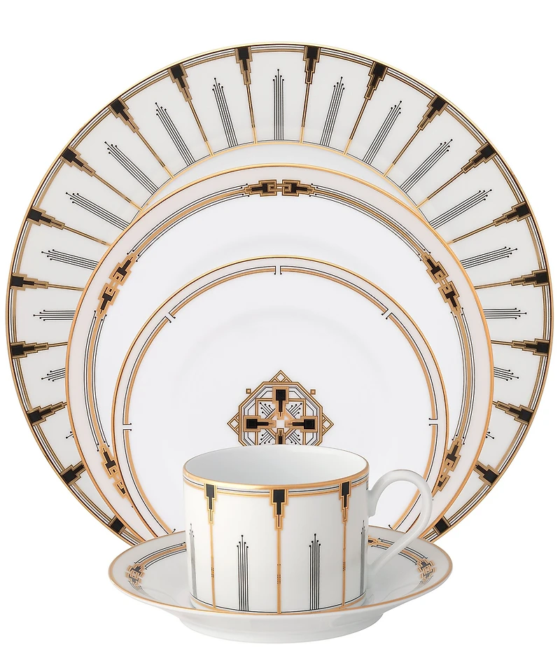 Noritake Empire Gold Collection 5-Piece Place Setting, Service For 1